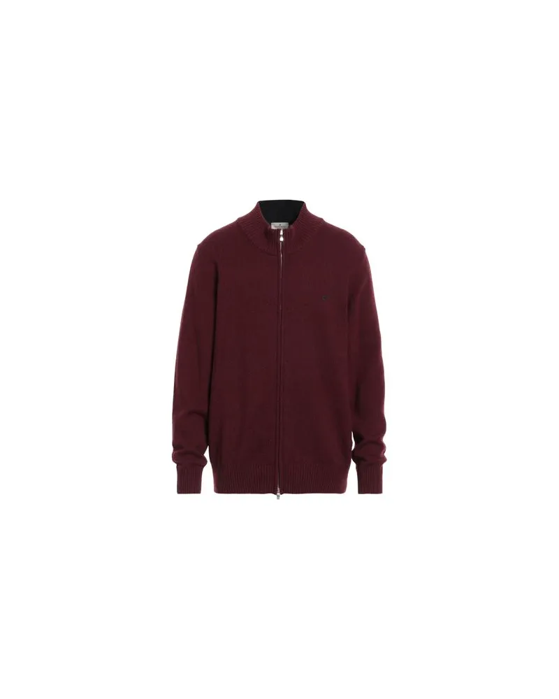 Brooksfield STRICKWAREN - Strickjackenauf YOOX.COM Bordeaux
