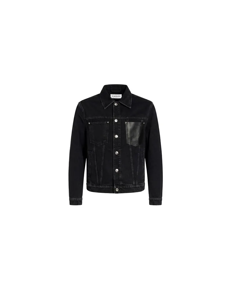 Lanvin JACKEN & MÄNTEL - Jeansjacken/Mäntelauf YOOX.COM Schwarz
