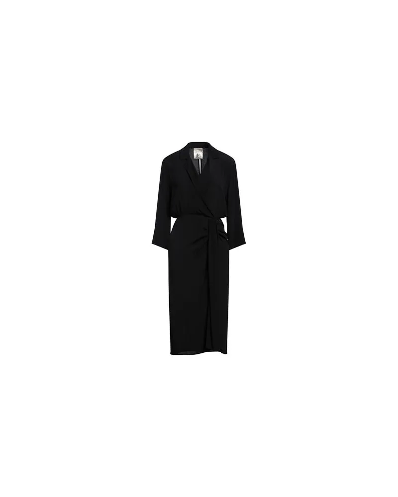 Semicouture KLEIDER - Midi-Kleiderauf YOOX.COM Schwarz