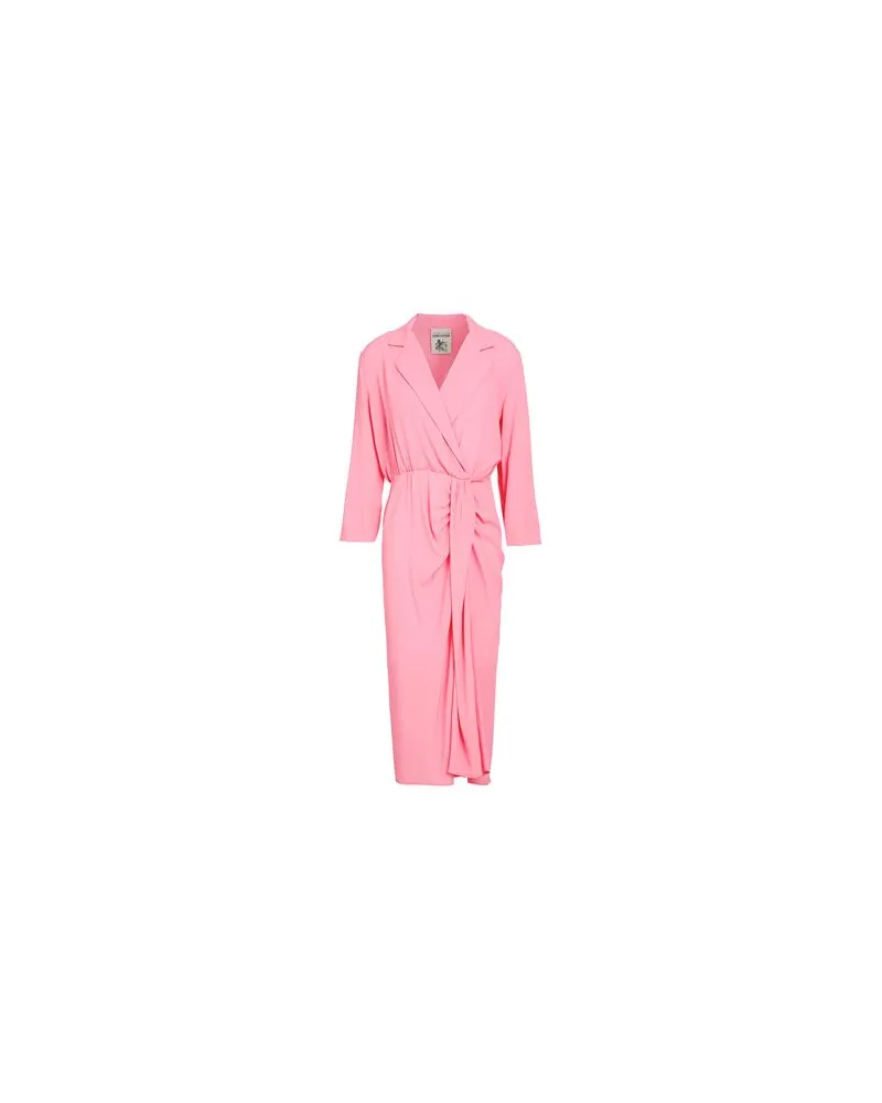 Semicouture KLEIDER - Midi-Kleiderauf YOOX.COM Rosa