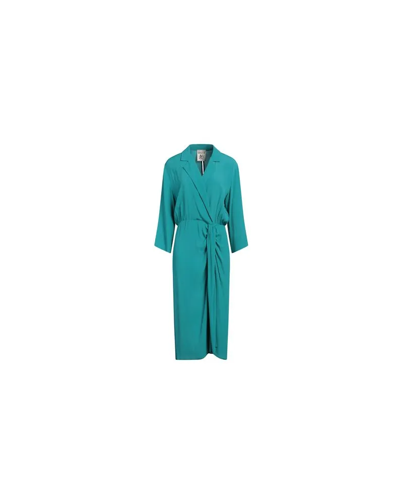 Semicouture KLEIDER - Midi-Kleiderauf YOOX.COM Tūrkis