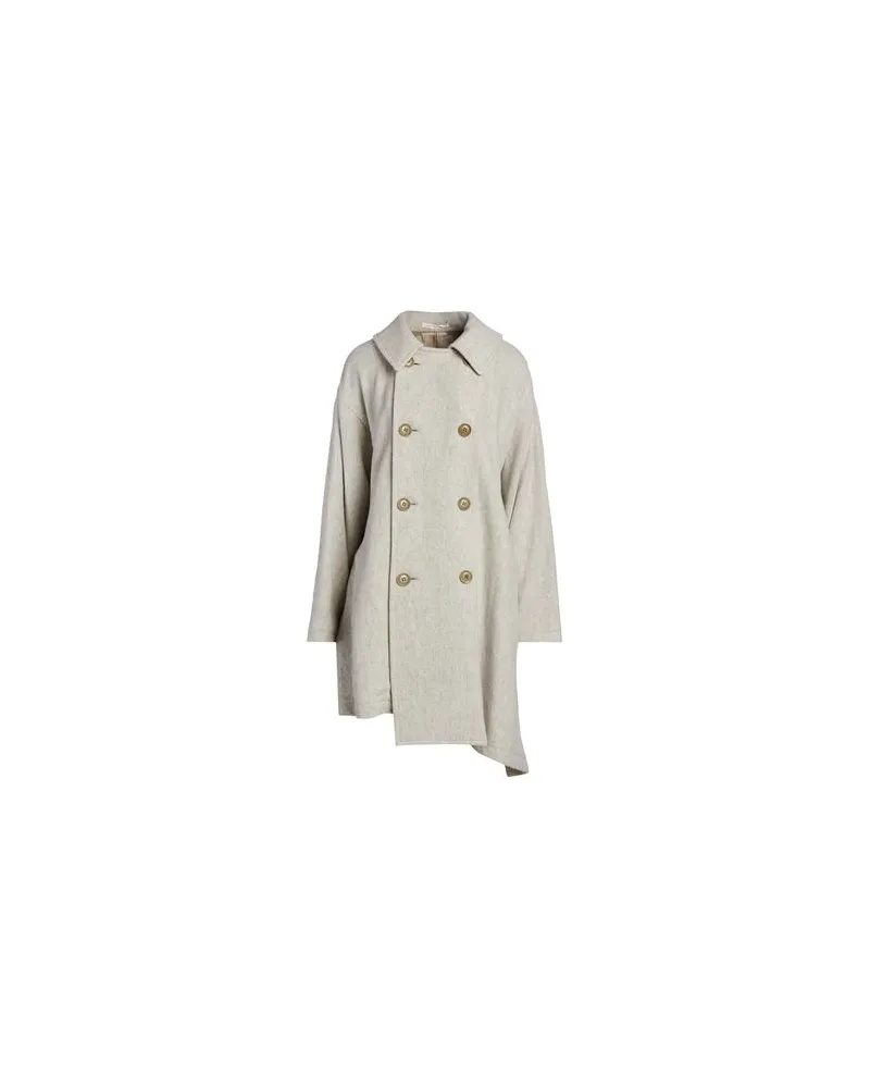 Y'S YOHJI YAMAMOTO JACKEN & MÄNTEL - Mäntelauf YOOX.COM Hellgrau