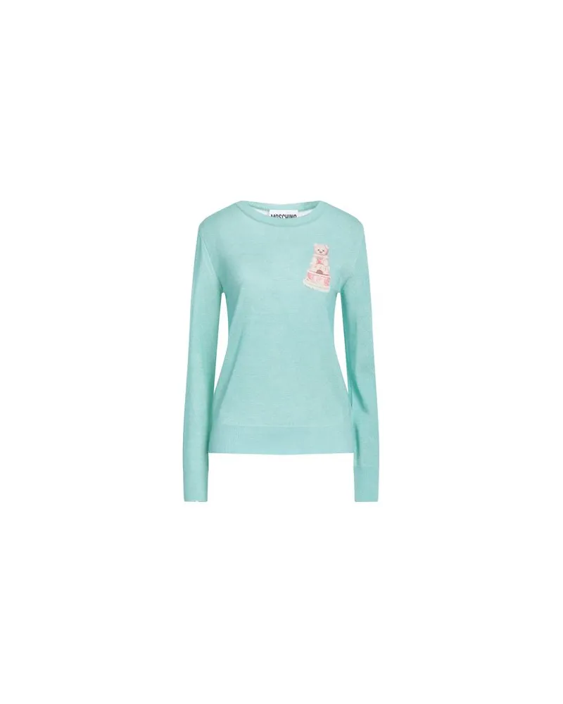 Moschino COUTURE - STRICKWAREN - Pulloverauf YOOX.COM Tūrkis