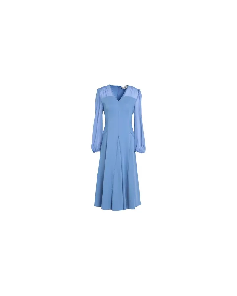 Diane von Furstenberg KLEIDER - Midi-Kleiderauf YOOX.COM Hellblau
