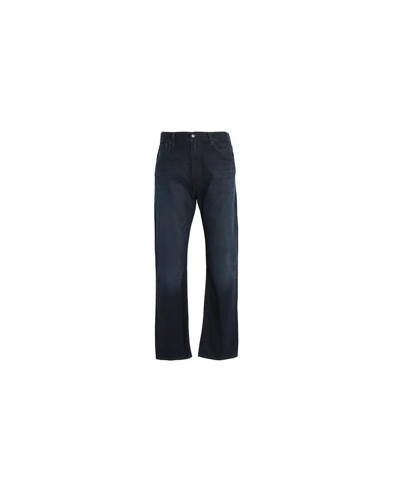 Levi's WLTHRD 551™ Z STRAIGHT DARK INDIGO - WORN IN  - HOSEN & RÖCKE - Jeanshosenauf YOOX.COM Blau