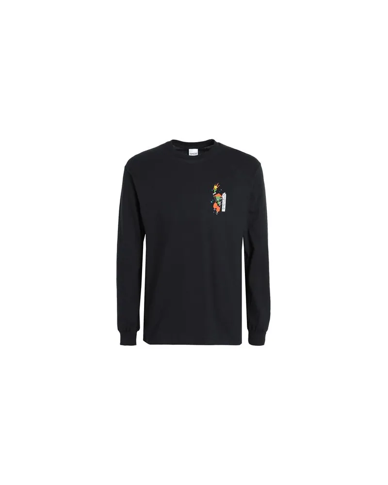 Ripndip Ryu LS  - Ryu LS - TOPS - T-shirtsauf YOOX.COM Schwarz