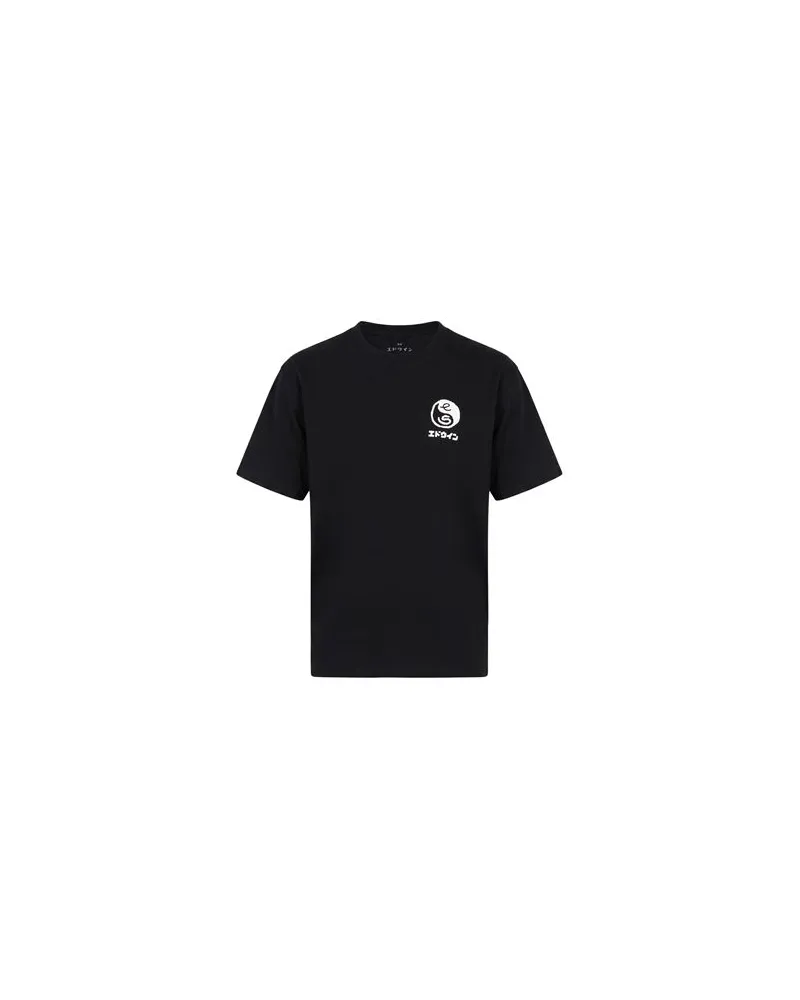 Edwin Jeans TOPS - T-shirtsauf YOOX.COM Schwarz