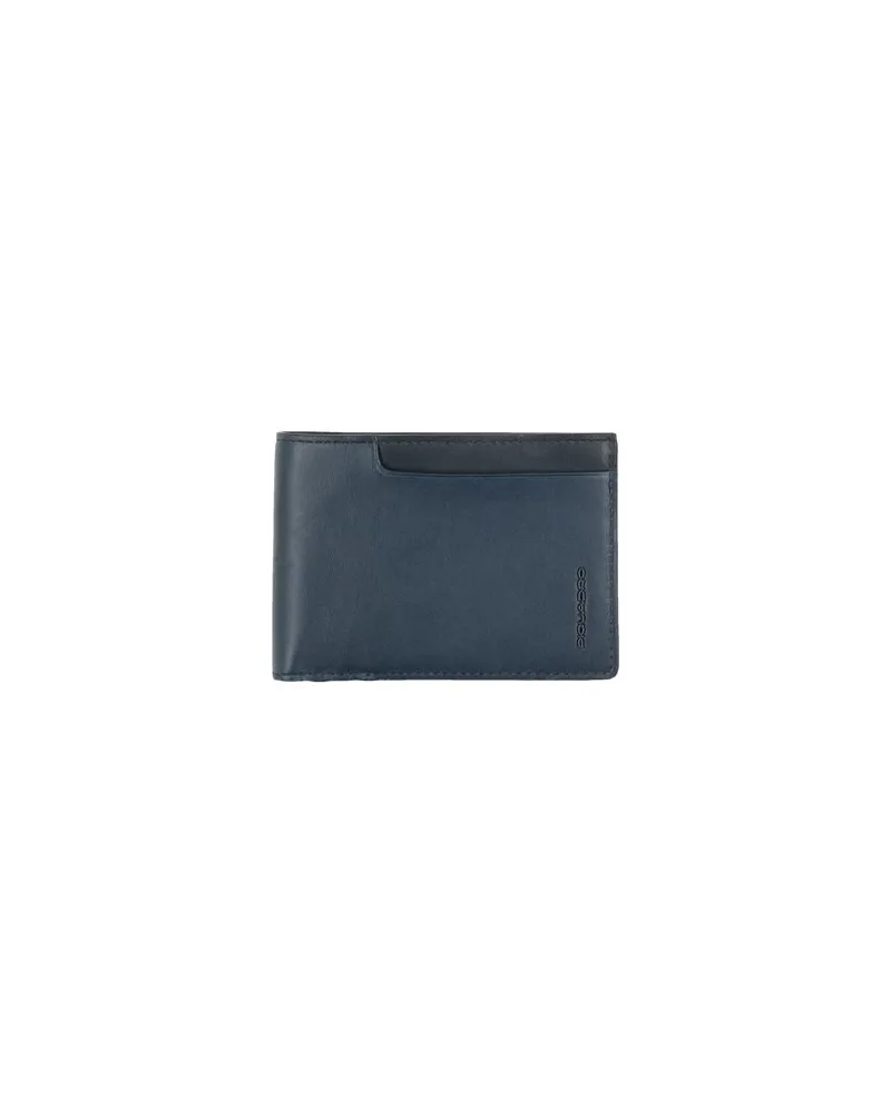 Piquadro Kleinlederwaren - Brieftaschenauf YOOX.COM Nachtblau