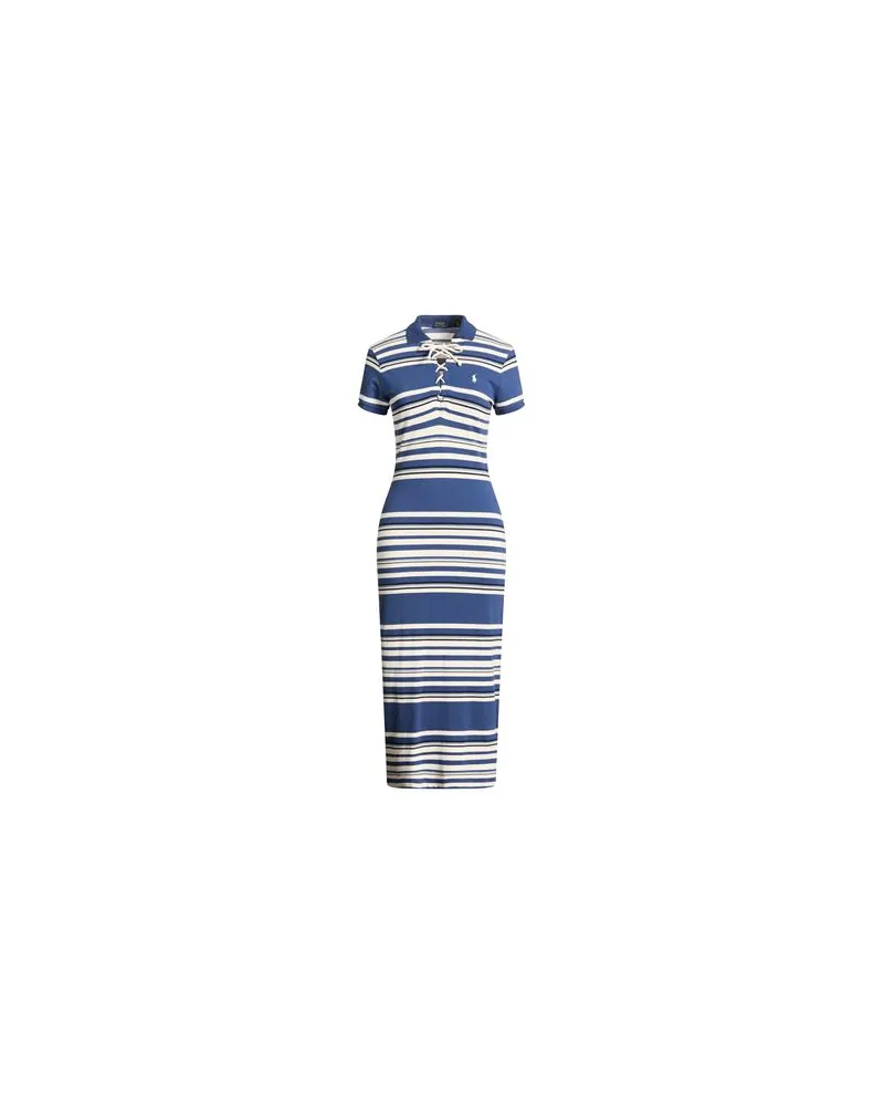 Ralph Lauren KLEIDER - Midi-Kleiderauf YOOX.COM Blau