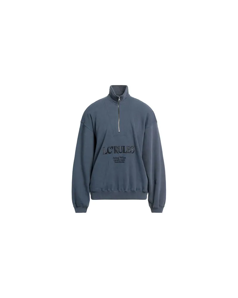 LOW CLASSIC TOPS - Sweatshirtsauf YOOX.COM Taubenblau