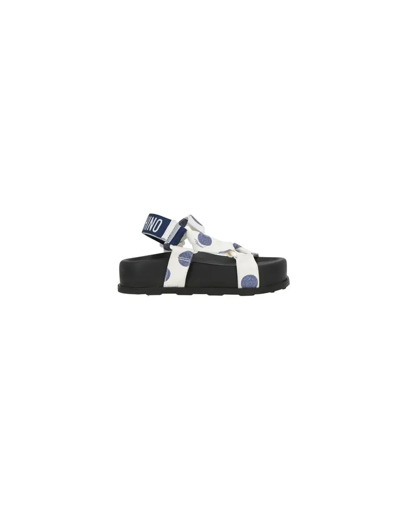 Moschino SCHUHE - Sandalenauf YOOX.COM Weiß