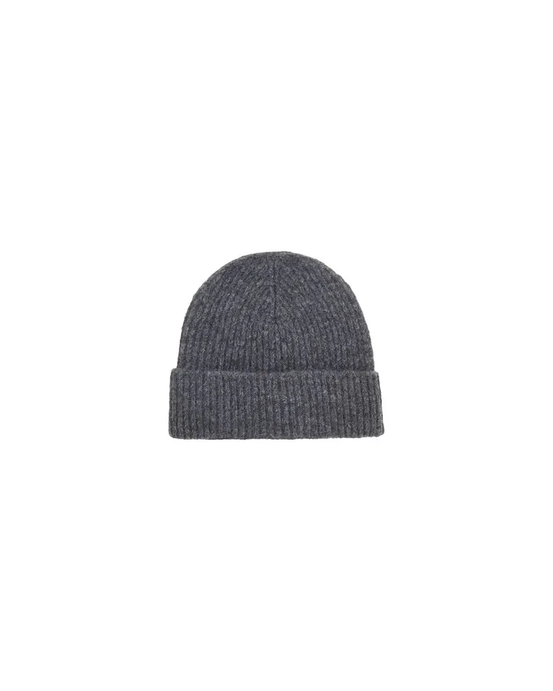 8 by Yoox SOFT KNIT DOCKER HAT - ACCESSOIRES - Mützen & Hüteauf YOOX.COM Grau