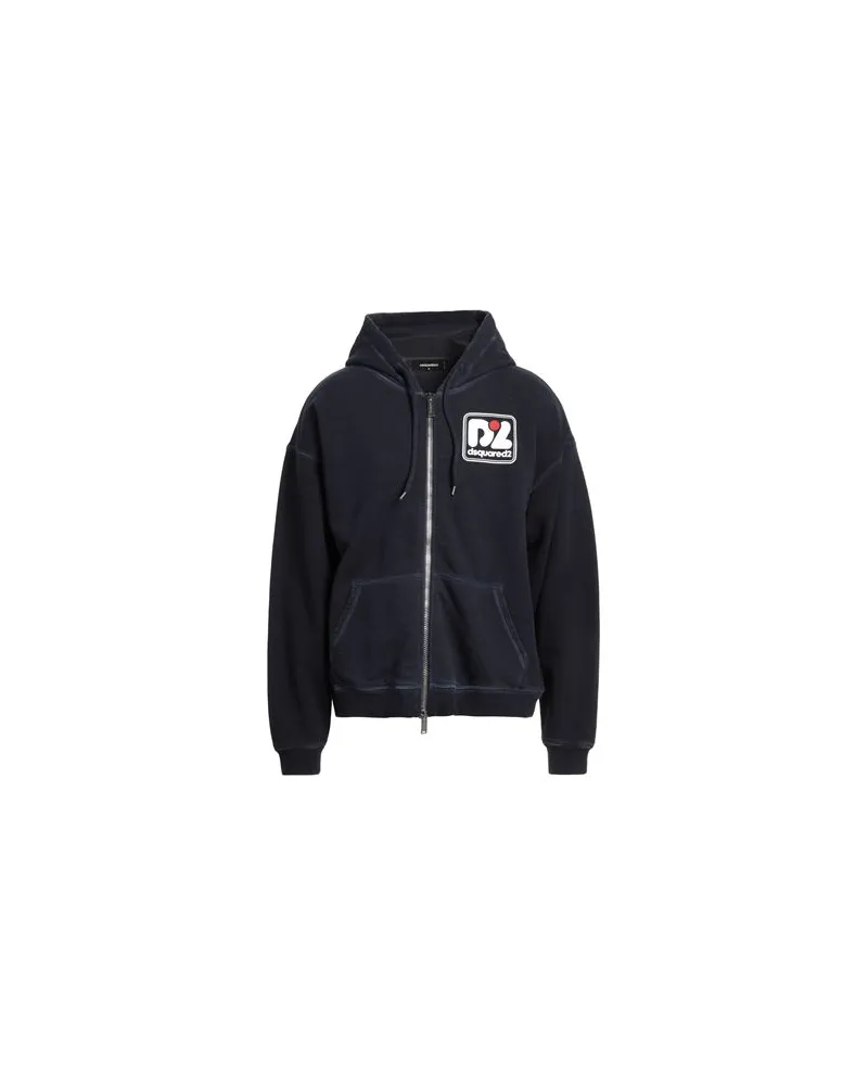 Dsquared2 TOPS - Sweatshirtsauf YOOX.COM Marineblau
