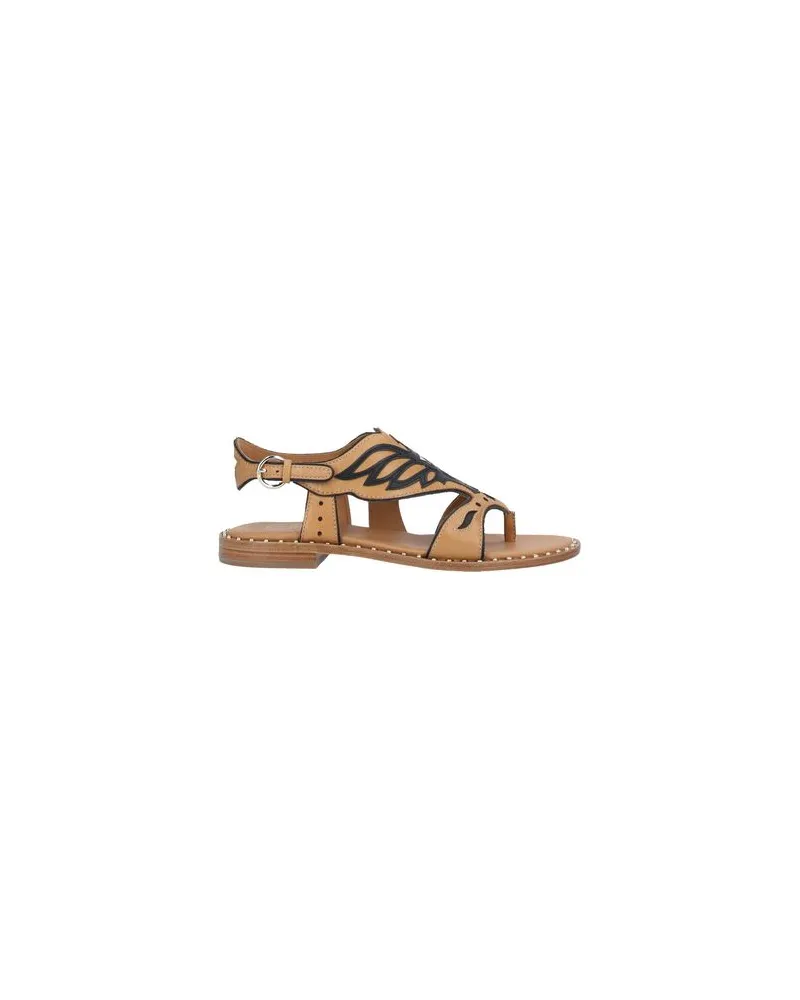 ash SCHUHE - Zehentrennerauf YOOX.COM Lederfarben