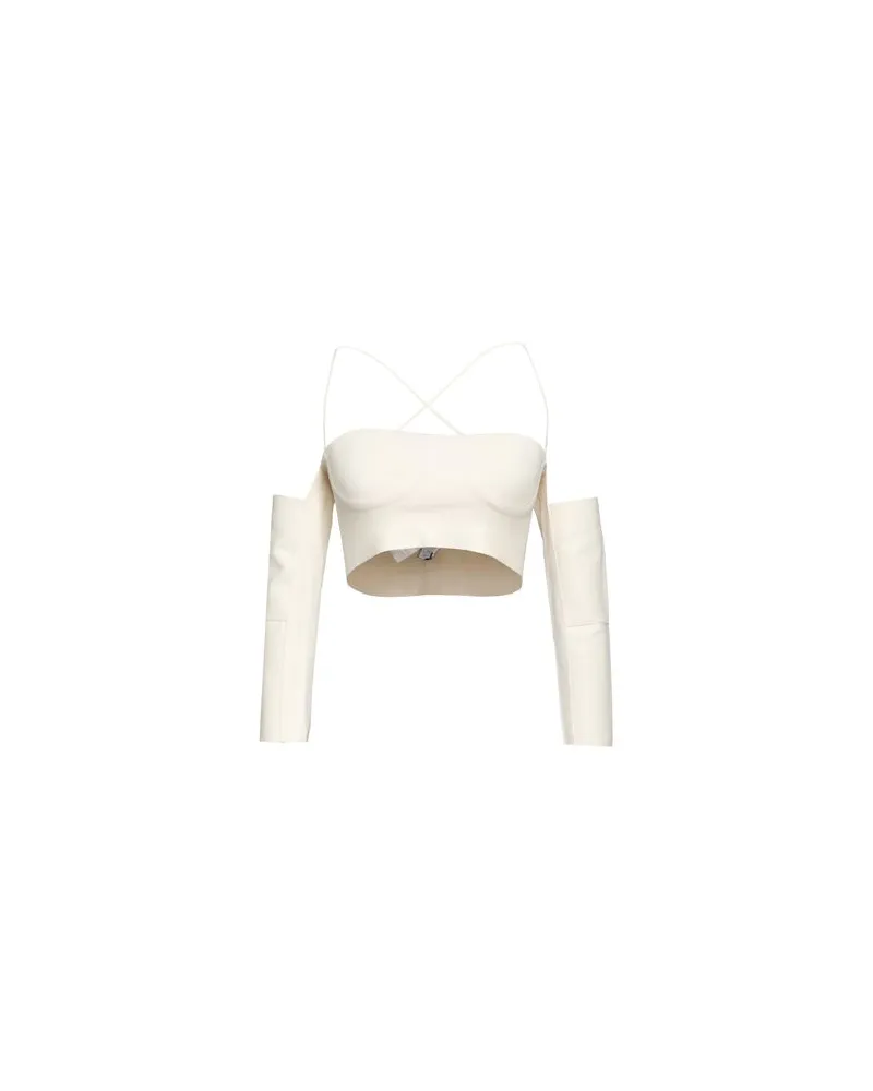 AMBUSH TOPS - Topsauf YOOX.COM Elfenbein