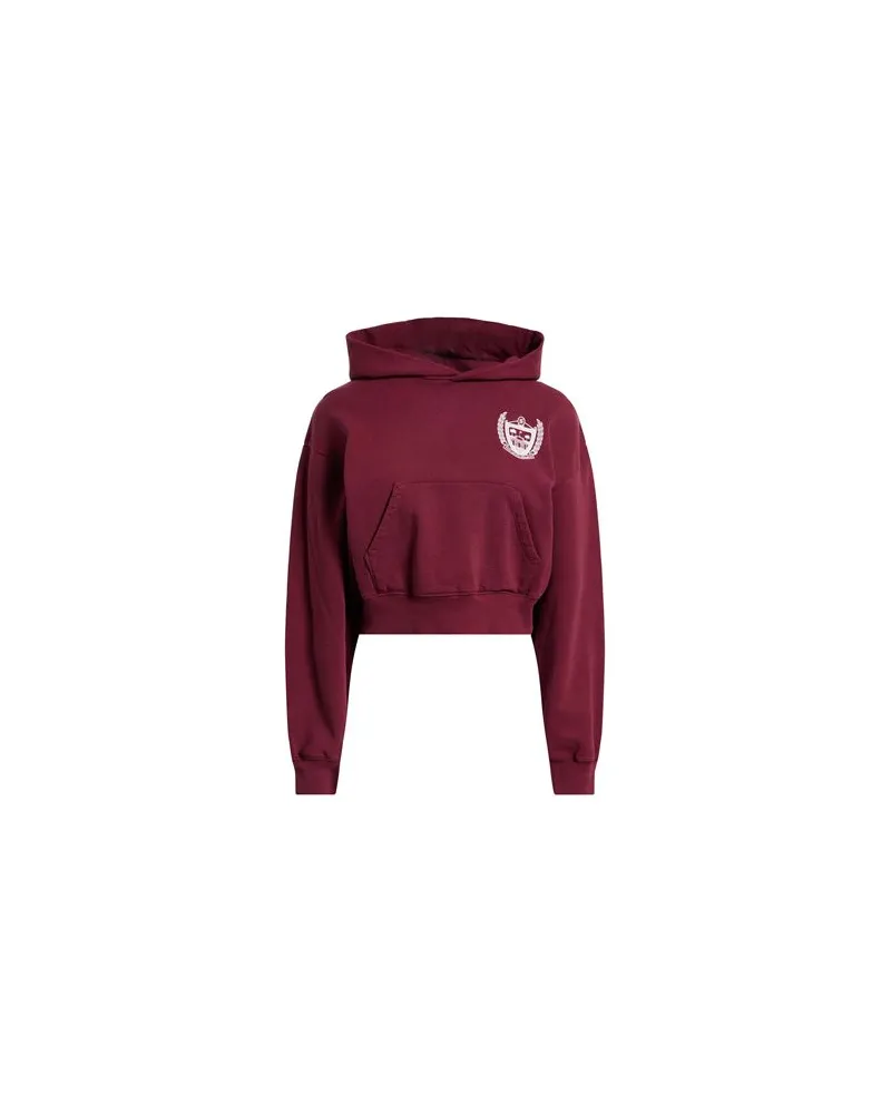 SPORTY & RICH TOPS - Sweatshirtsauf YOOX.COM Ziegelrot