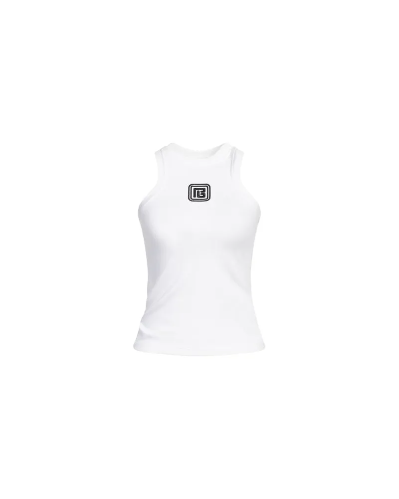 Balmain TOPS - Tank Topsauf YOOX.COM Weiß