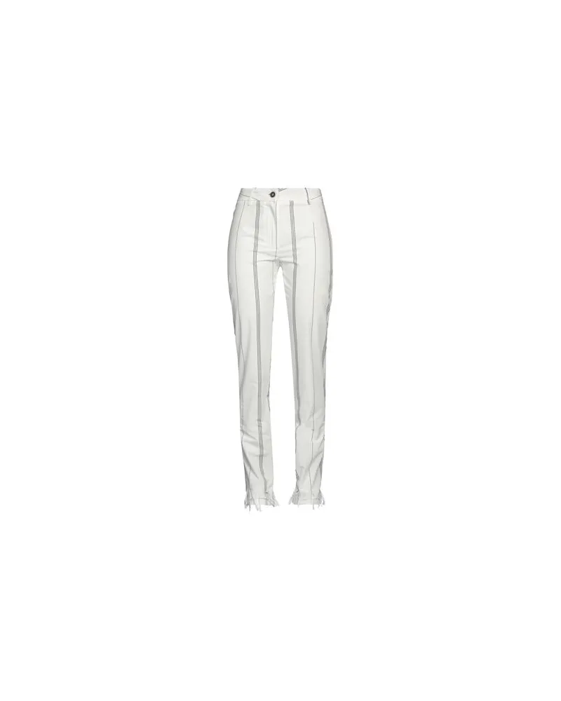 Masnada HOSEN & RÖCKE - Hosenauf YOOX.COM Weiß