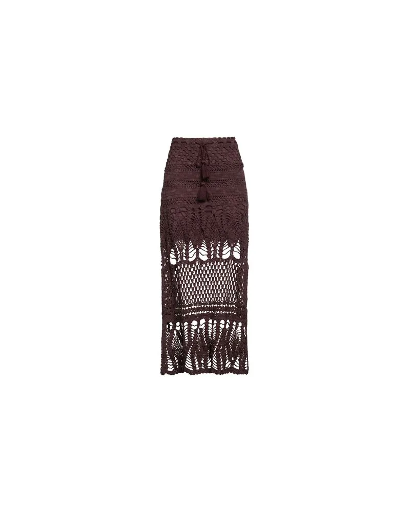 Emma & Gaia HOSEN & RÖCKE - Maxi-Röckeauf YOOX.COM Schokobraun