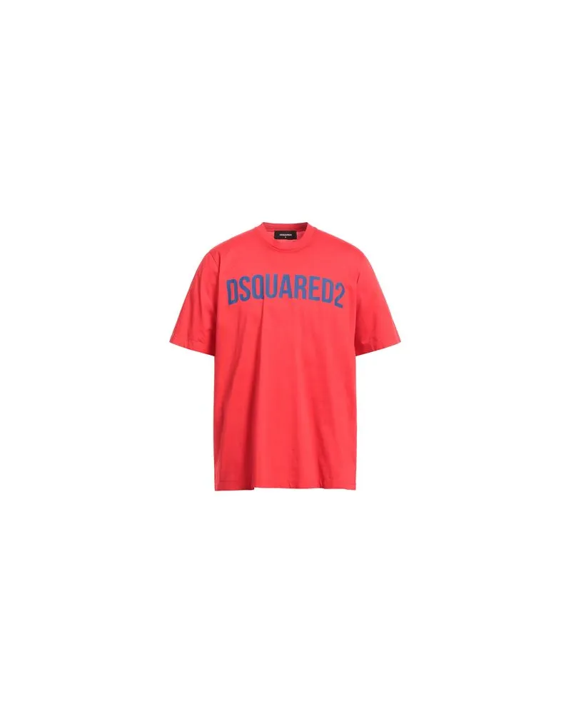 Dsquared2 TOPS - T-shirtsauf YOOX.COM Rot