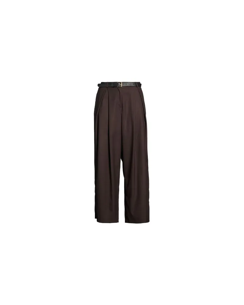 VICOLO HOSEN & RÖCKE - Hosenauf YOOX.COM Dunkelbraun