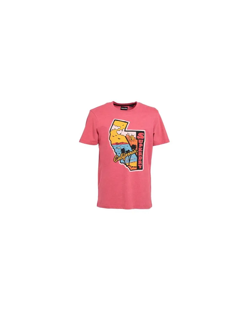Superdry. TOPS - T-shirtsauf YOOX.COM Koralle