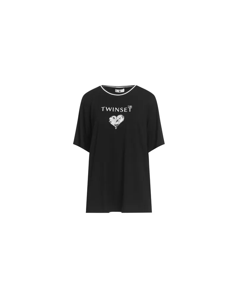Twin-Set U&B - TOPS - T-shirtsauf YOOX.COM Schwarz