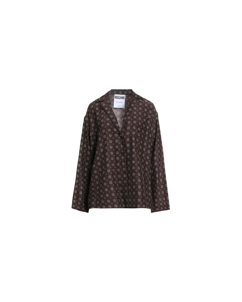 Moschino COUTURE - TOPS - Hemdenauf YOOX.COM Schokobraun