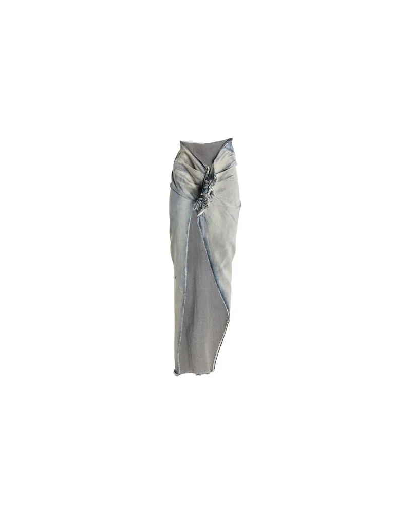 DRKSHDW by Rick Owens HOSEN & RÖCKE - Jeansröckeauf YOOX.COM Blau