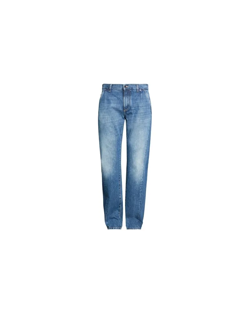Dolce & Gabbana HOSEN & RÖCKE - Jeanshosenauf YOOX.COM Blau