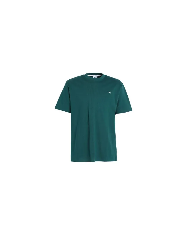 Puma MMQ Tee  - MMQ Tee - TOPS - T-shirtsauf YOOX.COM Dunkelgrün