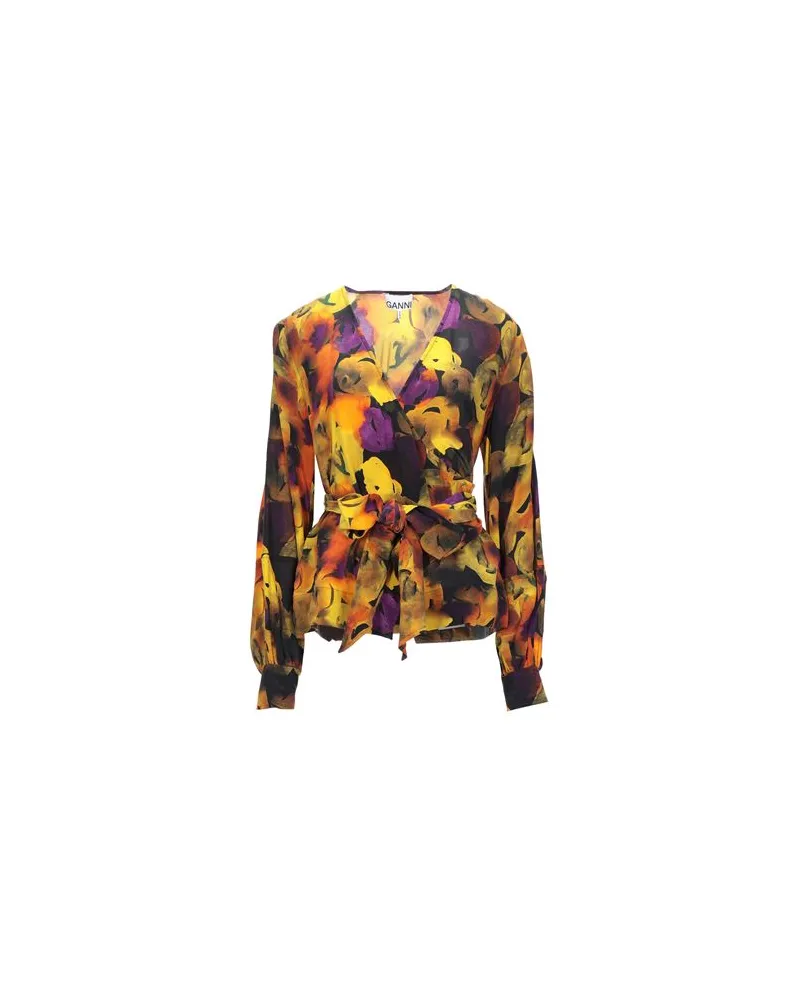 Ganni TOPS - Topsauf YOOX.COM Gelb