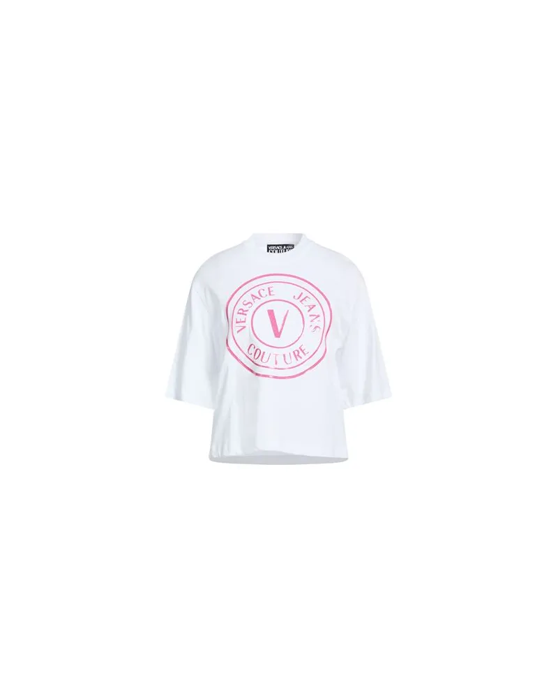 Versace Jeans TOPS - T-shirtsauf YOOX.COM Weiß