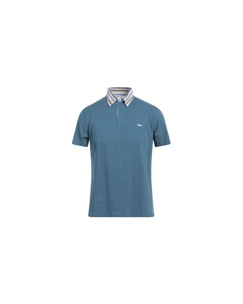 Harmont & Blaine TOPS - Poloshirtsauf YOOX.COM Taubenblau