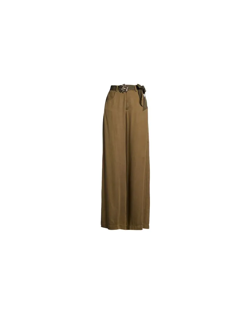 HAVEONE HOSEN & RÖCKE - Hosenauf YOOX.COM Militärgrün