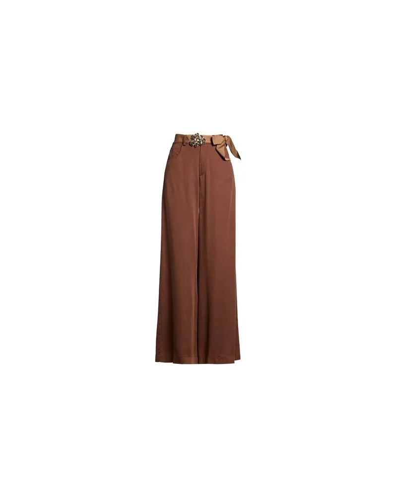 HAVEONE HOSEN & RÖCKE - Hosenauf YOOX.COM Braun