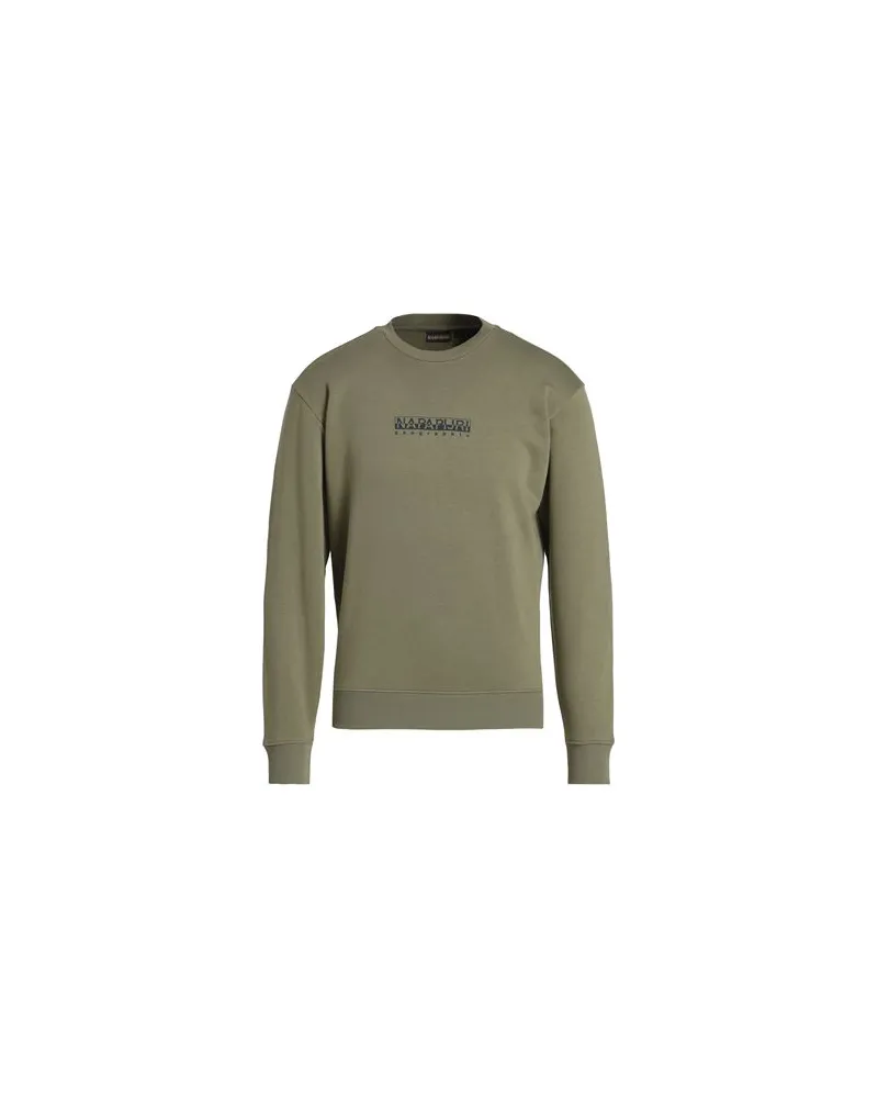 Napapijri TOPS - Sweatshirtsauf YOOX.COM Militärgrün