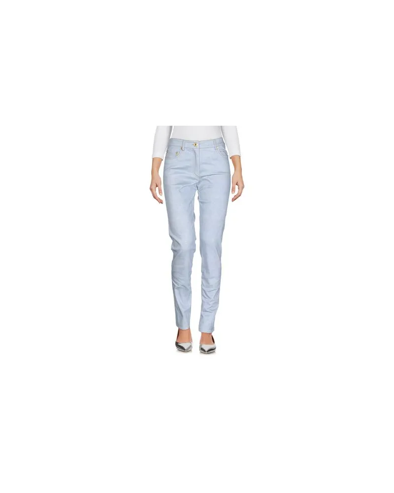 Moschino HOSEN & RÖCKE - Jeanshosenauf YOOX.COM Blau