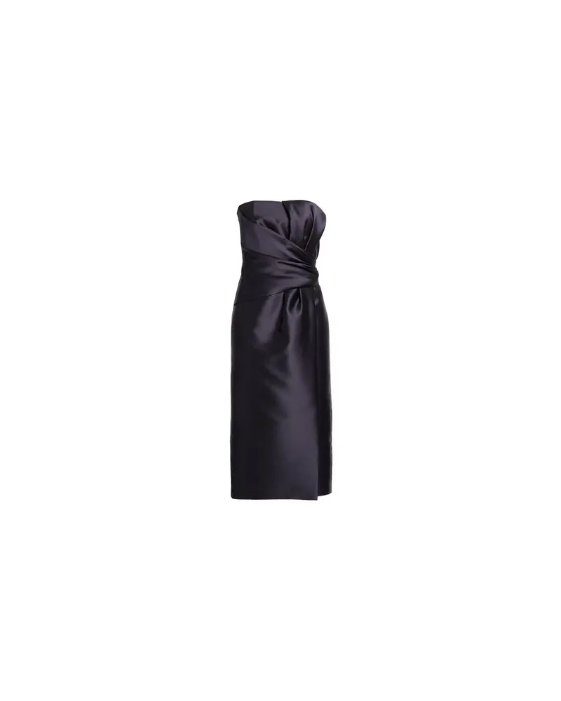 Alberta Ferretti KLEIDER - Midi-Kleiderauf YOOX.COM Nachtblau