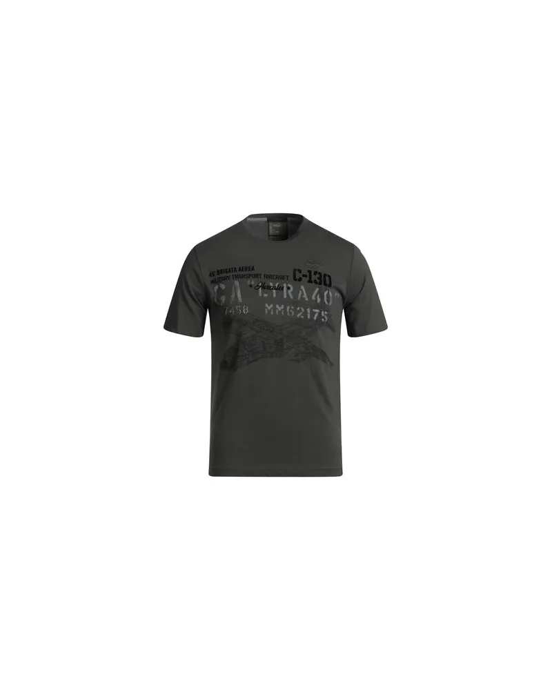 Aeronautica Militare TOPS - T-shirtsauf YOOX.COM Braungrau