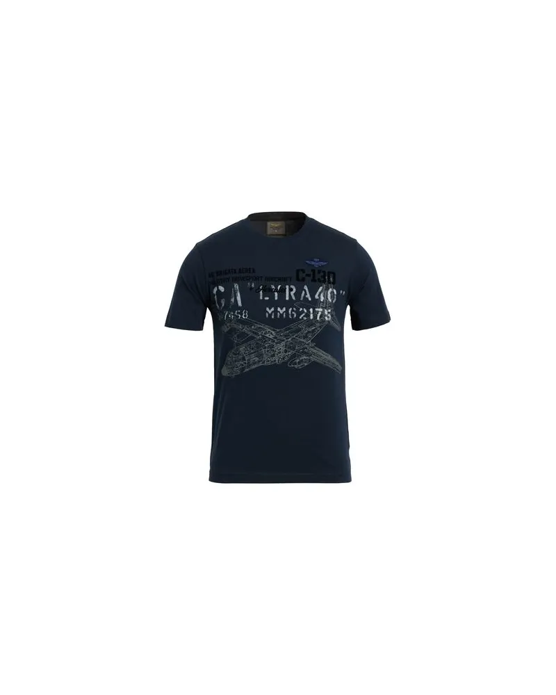 Aeronautica Militare TOPS - T-shirtsauf YOOX.COM Marineblau