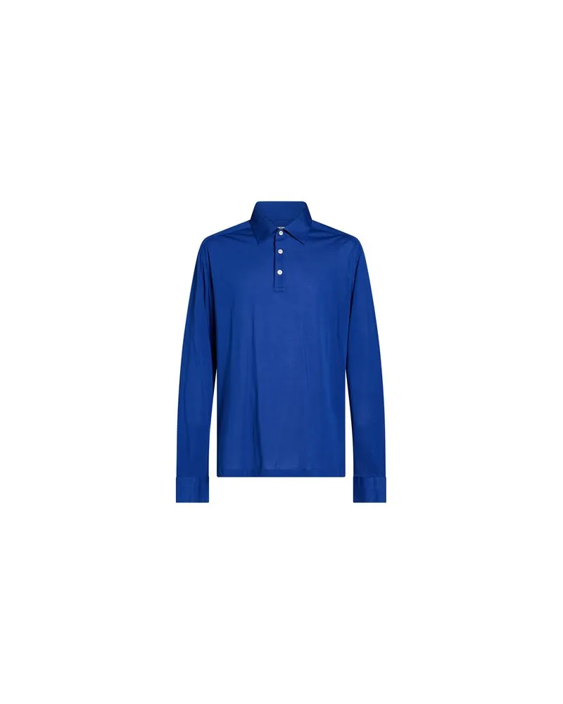 Kiton TOPS - Poloshirtsauf YOOX.COM Blau