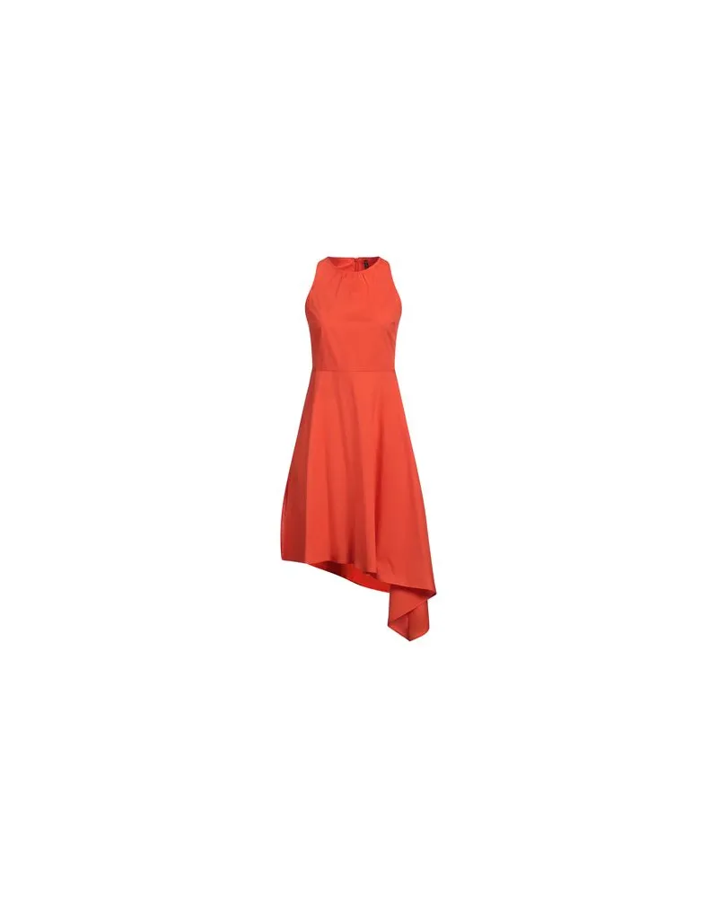 Manila Grace KLEIDER - Midi-Kleiderauf YOOX.COM Orange