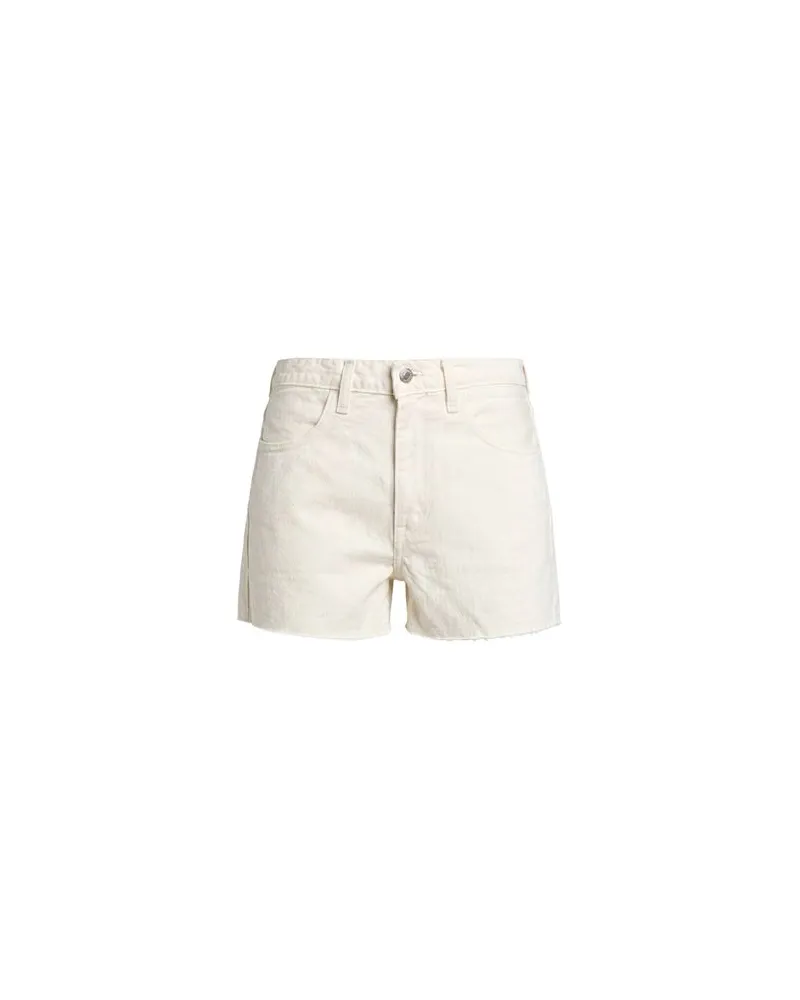 PANGAIA HOSEN & RÖCKE - Jeansshortsauf YOOX.COM Elfenbein