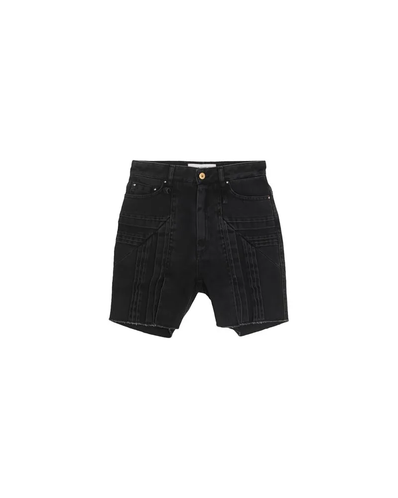 Matthew Adams Dolan HOSEN & RÖCKE - Jeansshortsauf YOOX.COM Schwarz