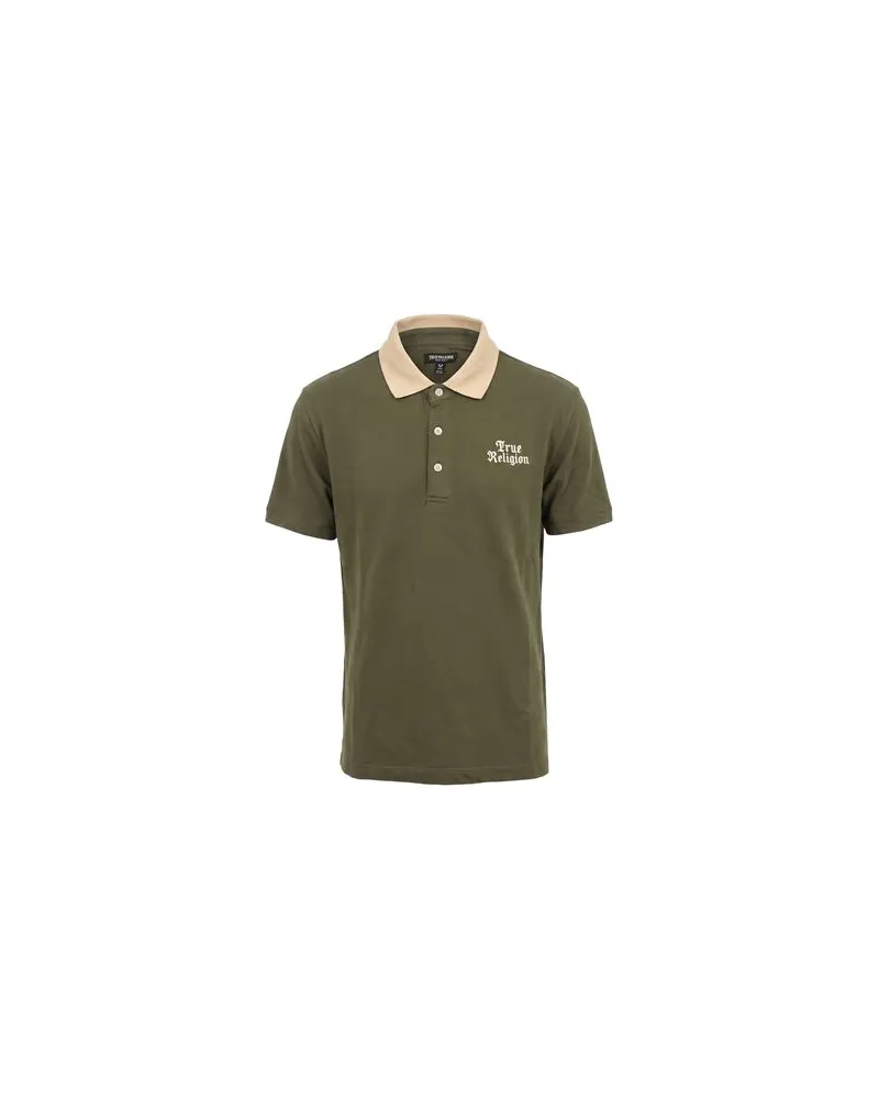 True Religion TOPS - Poloshirtsauf YOOX.COM Militärgrün