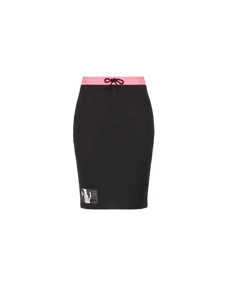 Marcelo Burlon | County of Milan HOSEN & RÖCKE - Midi-Röckeauf YOOX.COM Schwarz