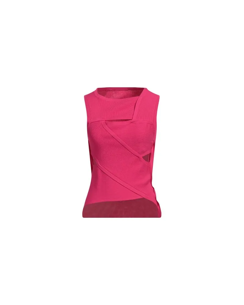 Liviana Conti STRICKWAREN - Pulloverauf YOOX.COM Fuchsia