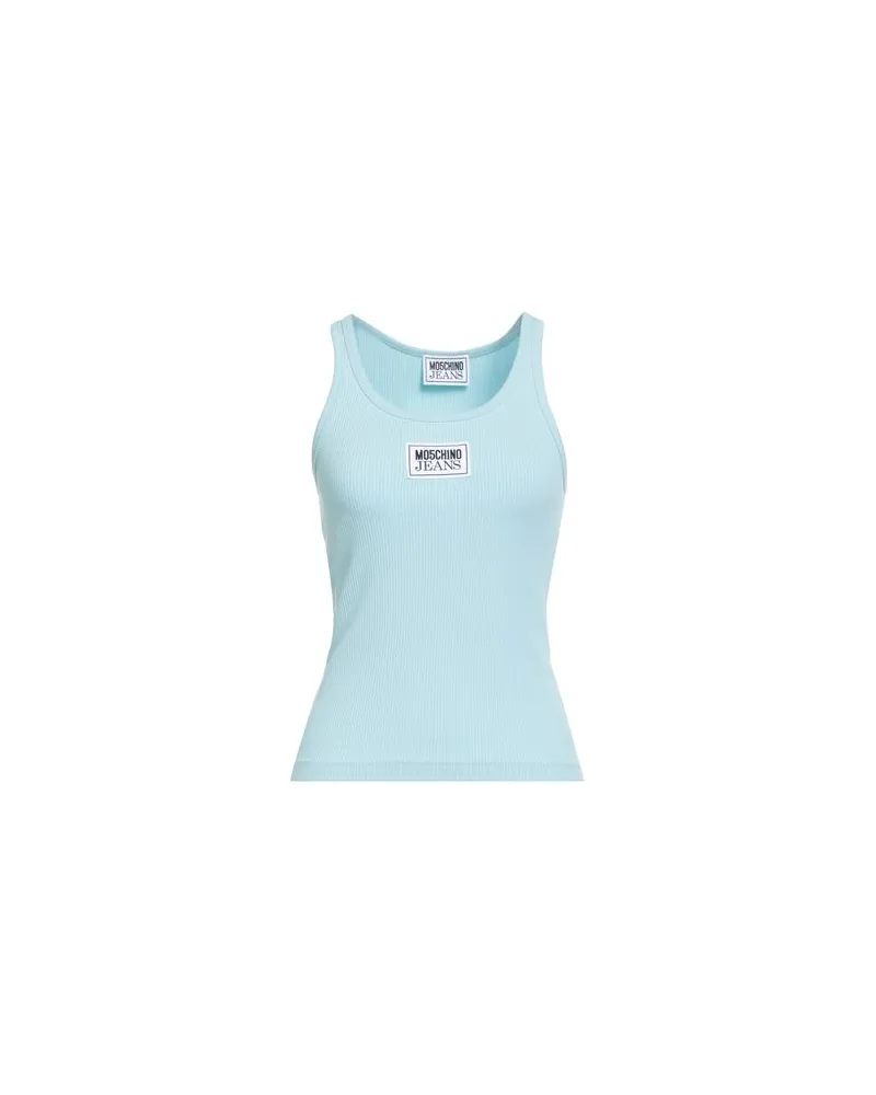 Moschino TOPS - Tank Topsauf YOOX.COM Himmelblau