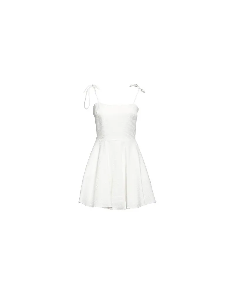 Amanda Uprichard KLEIDER - Mini-Kleiderauf YOOX.COM Weiß